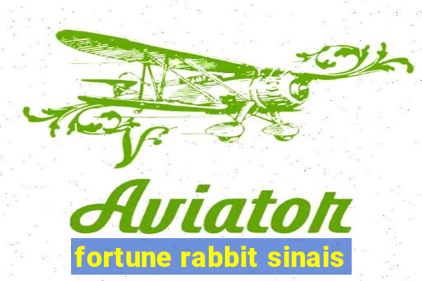 fortune rabbit sinais